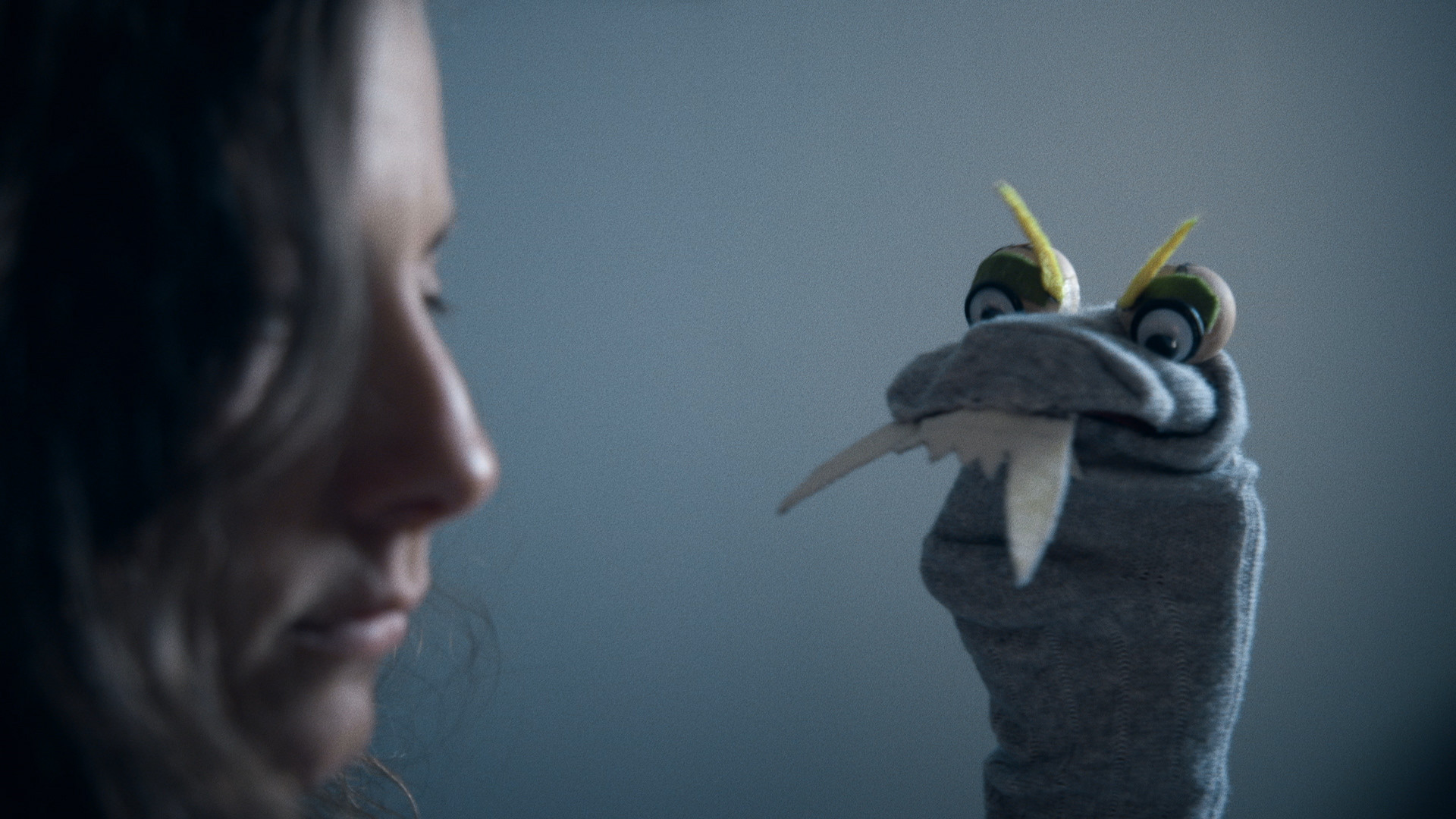 Mary, Alone with her Puppet