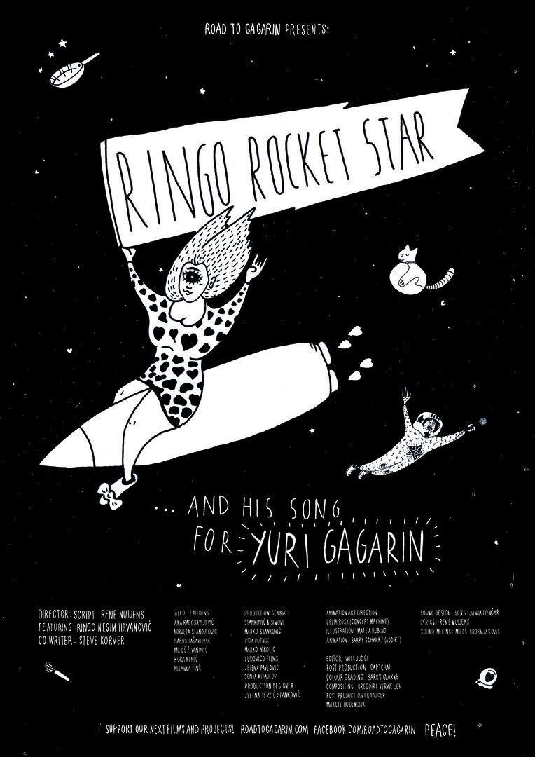 RINGO ROCKET STAR and his song for Yuri Gagarin