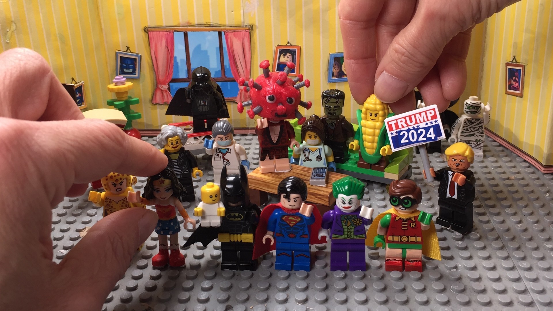 Six Episodes from Two Superheroes, a Villain, and a Baby