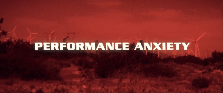 Performance Anxiety