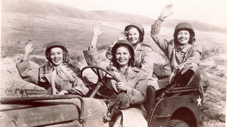 Four Jills in a Jeep