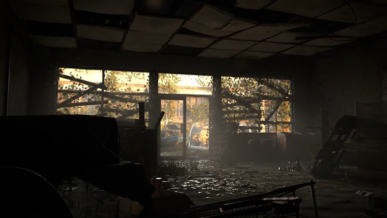 In the shadows