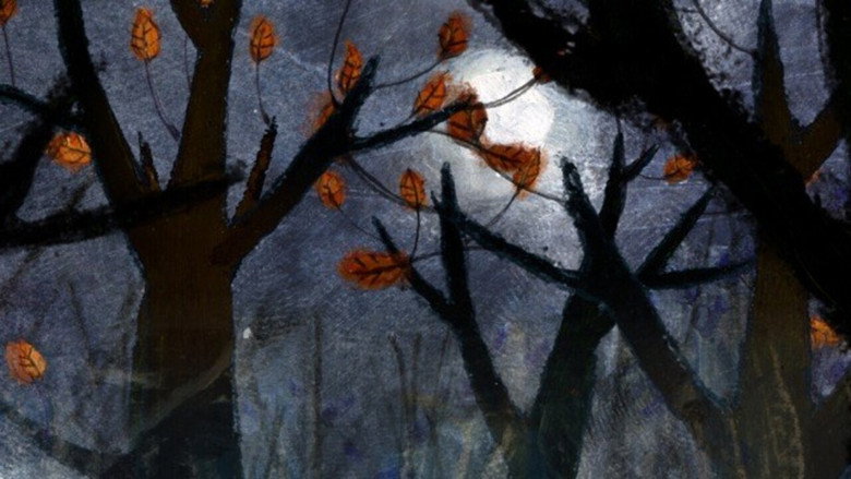 La fille aux feuilles
