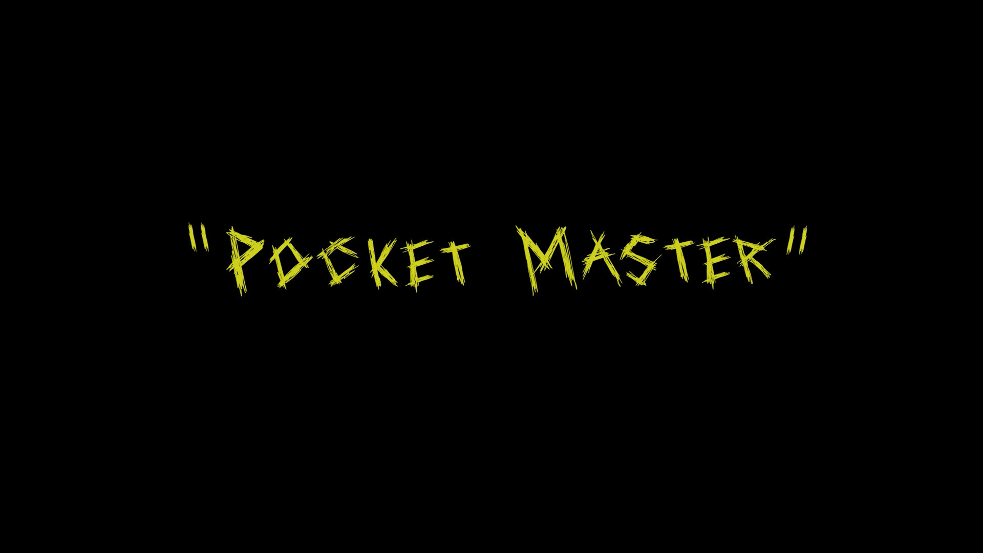 Pocket Master (2024) - film poster, directed by Yannick Lemos