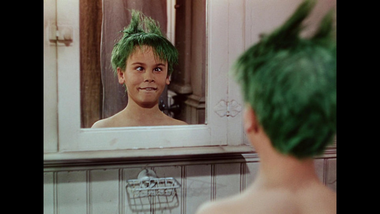 The Boy with Green Hair