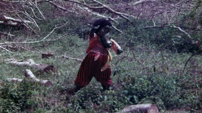 The Rare Blue Apes of Cannibal Isle